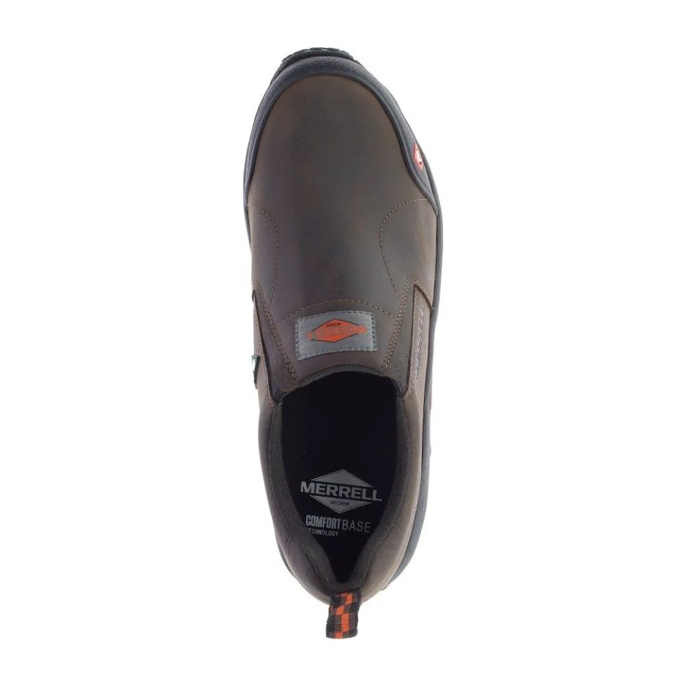 Soulier de sécurité Jungle Moc Merrell Work pour hommes, à cap de composite J003345 Brun - Image 6