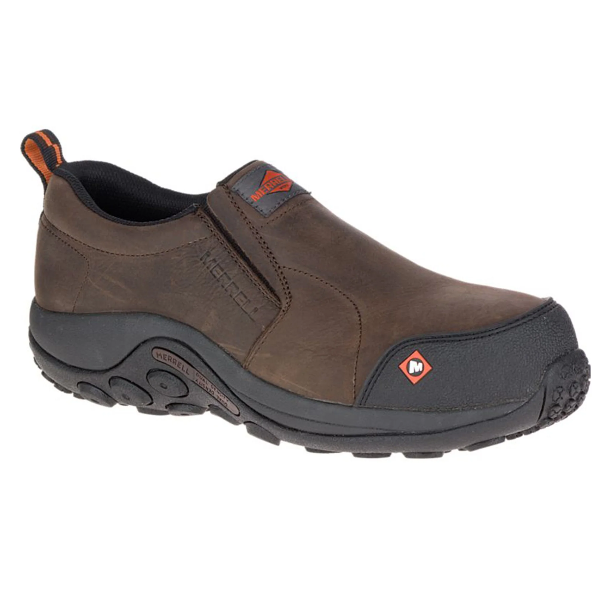 Soulier de sécurité enfiler Jungle Moc Merrell Work pour hommes, à cap de composite J003345W Brun - Image 2