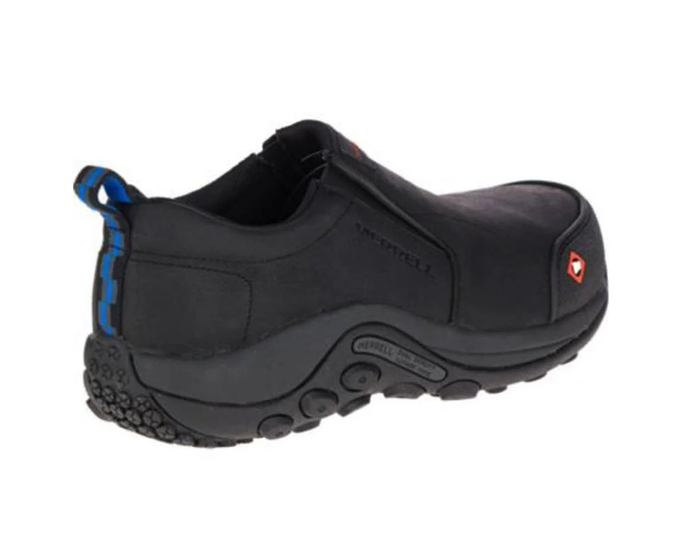 Soulier de sécurité enfiler Jungle Moc Merrell Work unisex, à cap de composite - noir J003347 - Image 3