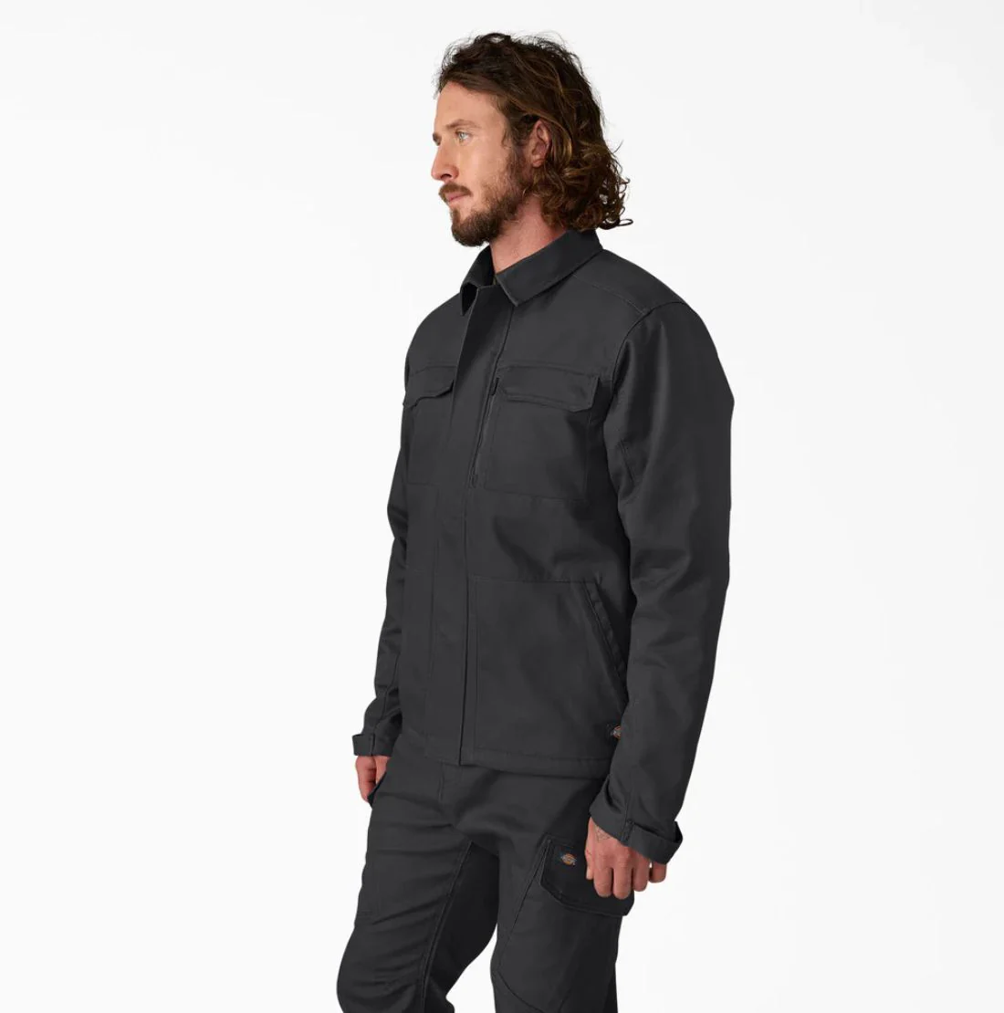 Surchemise Dickies Tradebuilt pour homme A8791 - Noir - Image 3