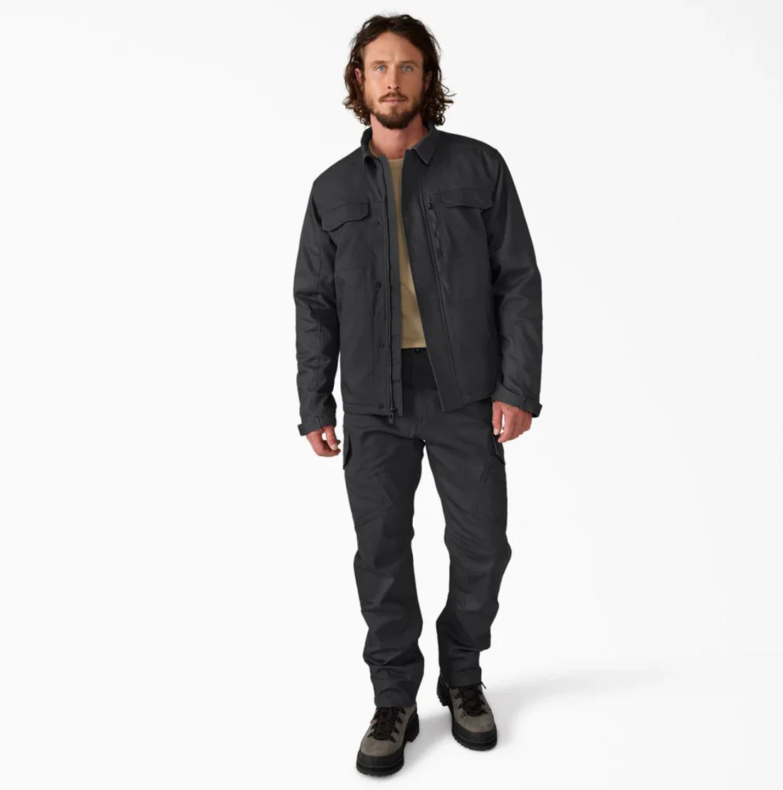 Surchemise Dickies Tradebuilt pour homme A8791 - Noir - Image 4