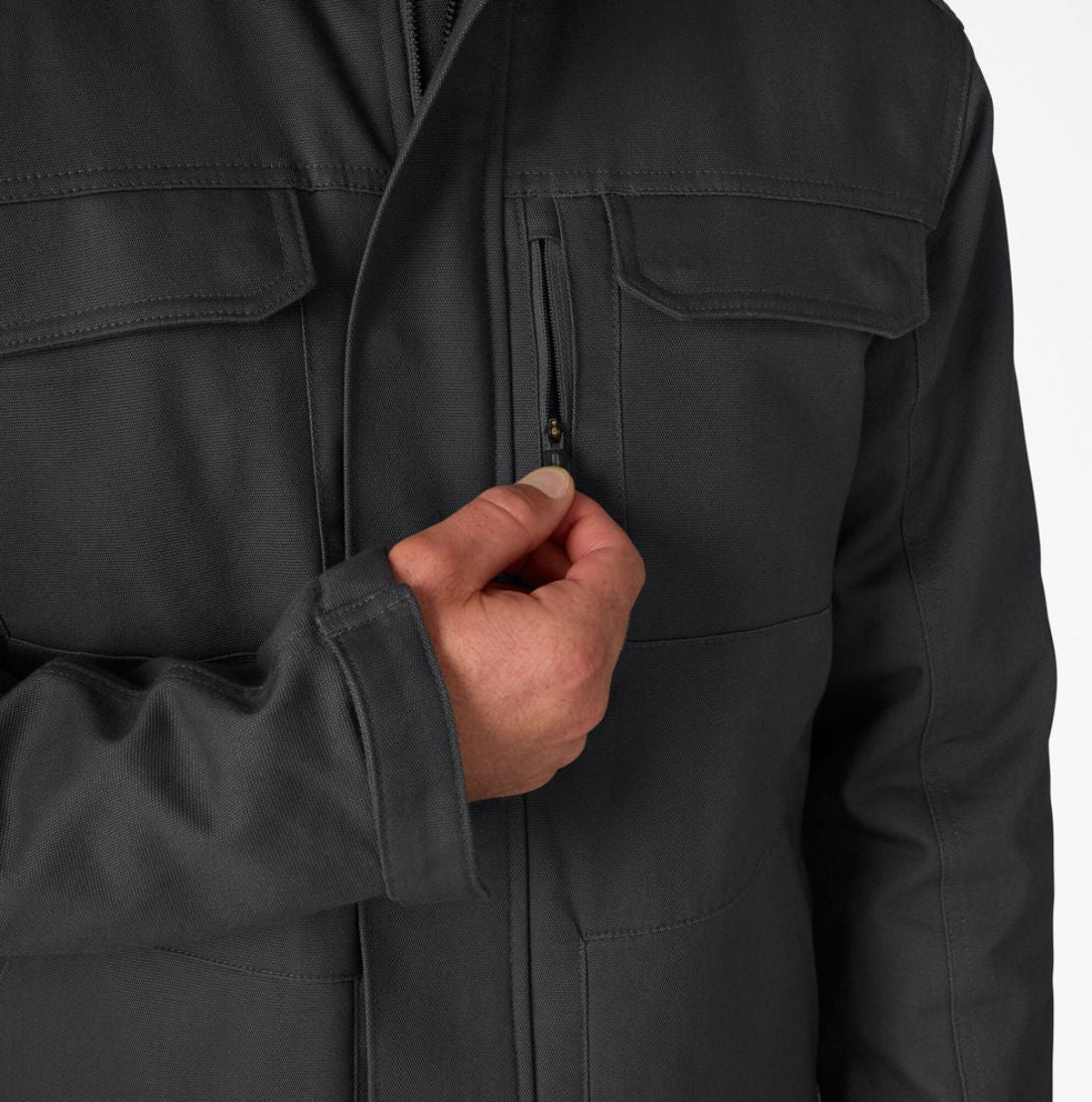 Surchemise Dickies Tradebuilt pour homme A8791 - Noir - Image 6