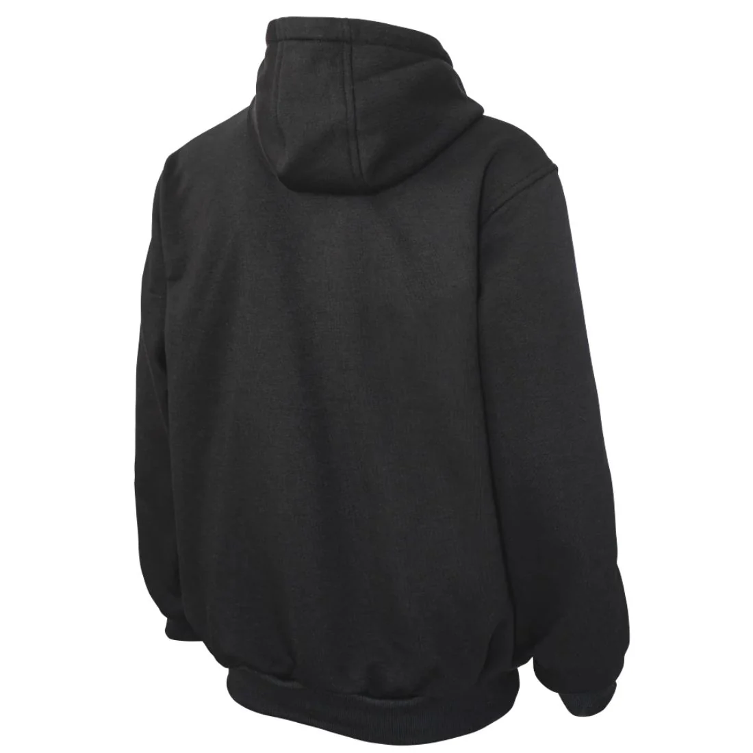 Sweat à capuche graphique Tough Duck pour homme WJ40 - Noir - Image 2