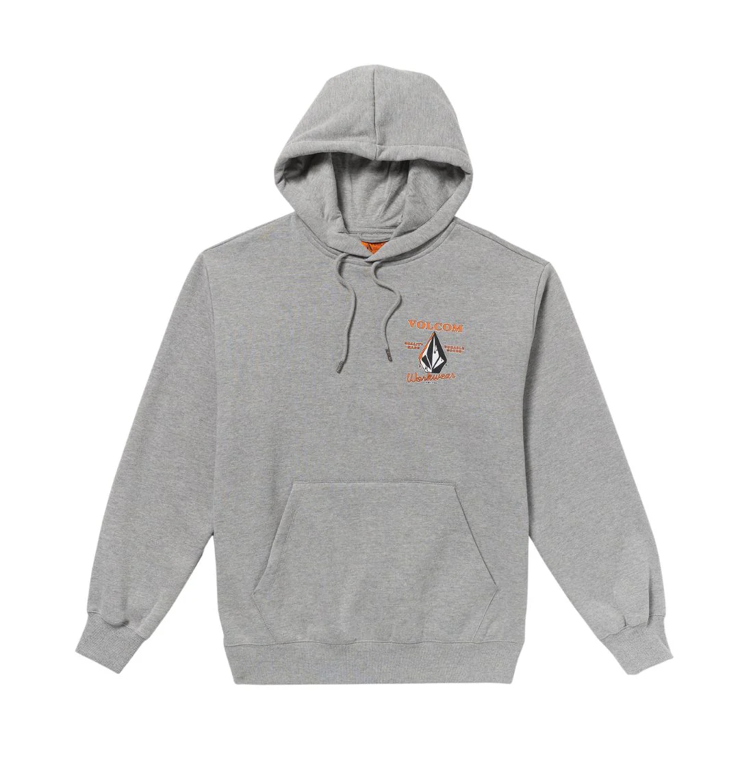 Sweat à capuche graphique Volcom pour homme A4132503 - Gris - Image 3