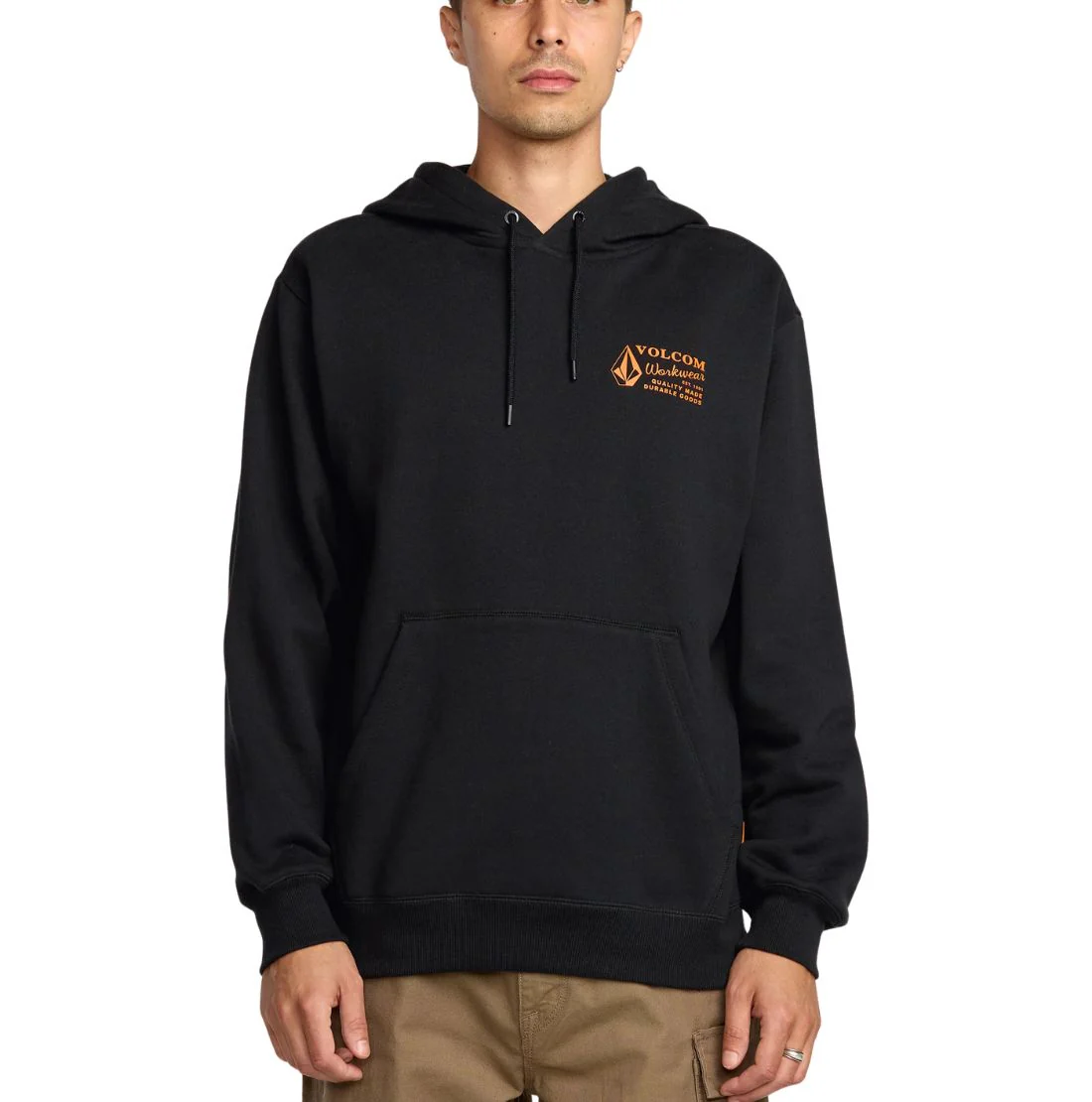 Sweat à capuche graphique Volcom pour homme A4132503 - Noir - Image 3