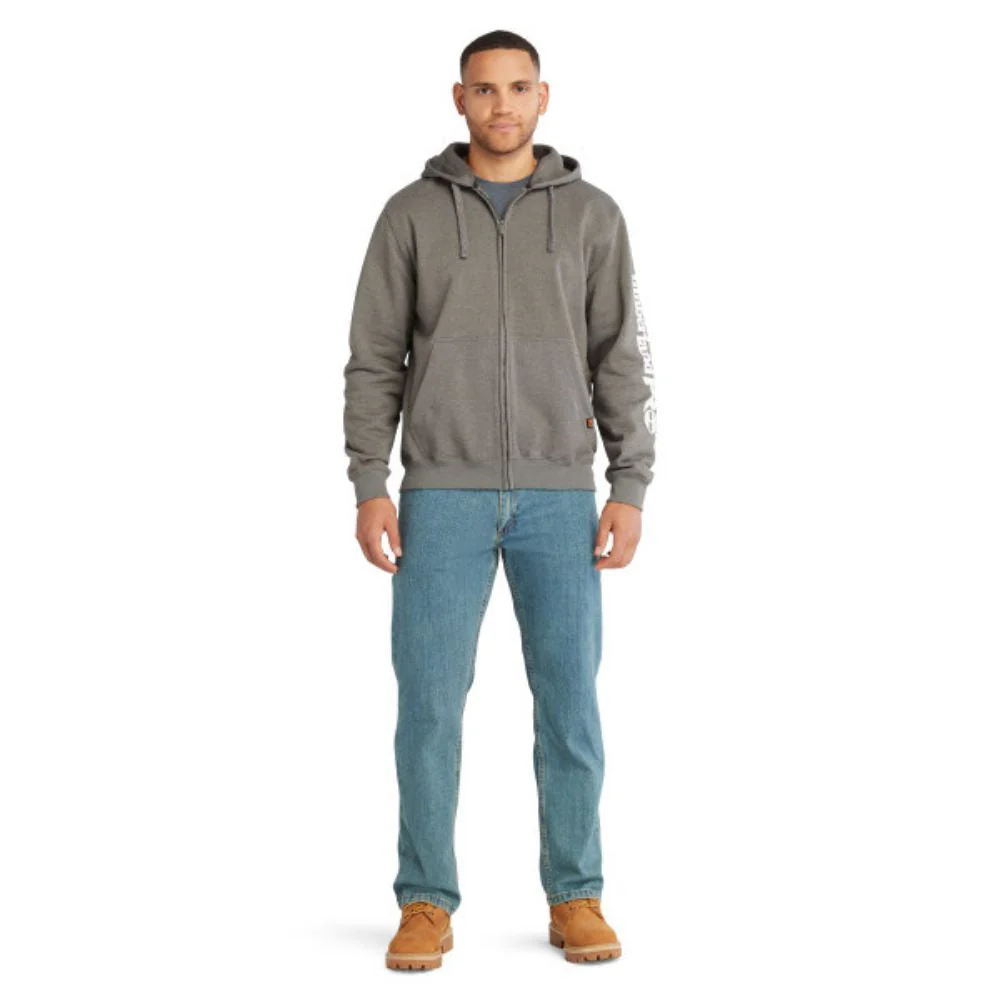 Sweat à Capuche Timberland PRO Hood Honcho Full Zip Work - Charbon - Image 5