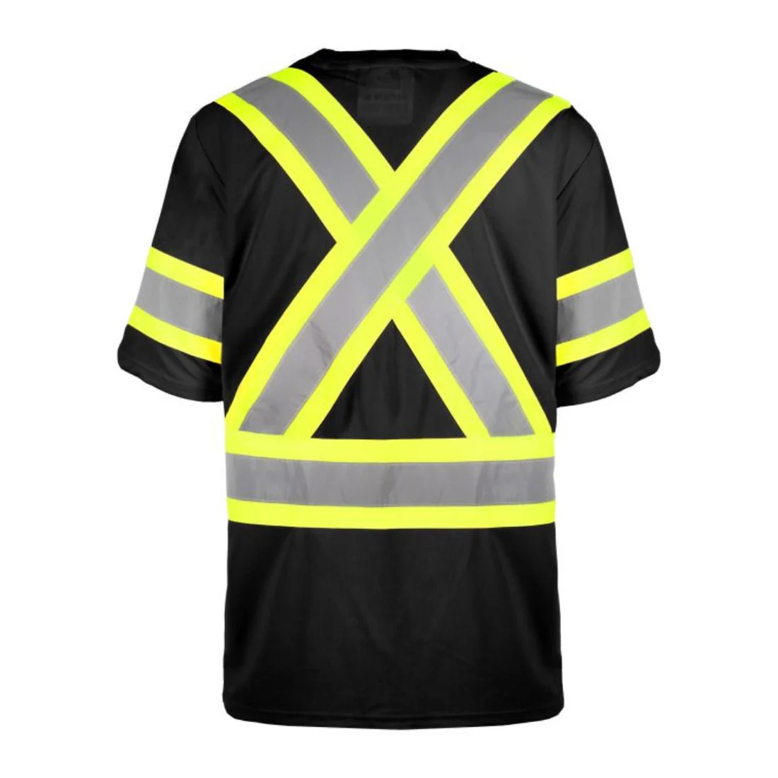 T-shirt de travail à haute visibilité, à manches courtes 116524bk - noir - Image 6
