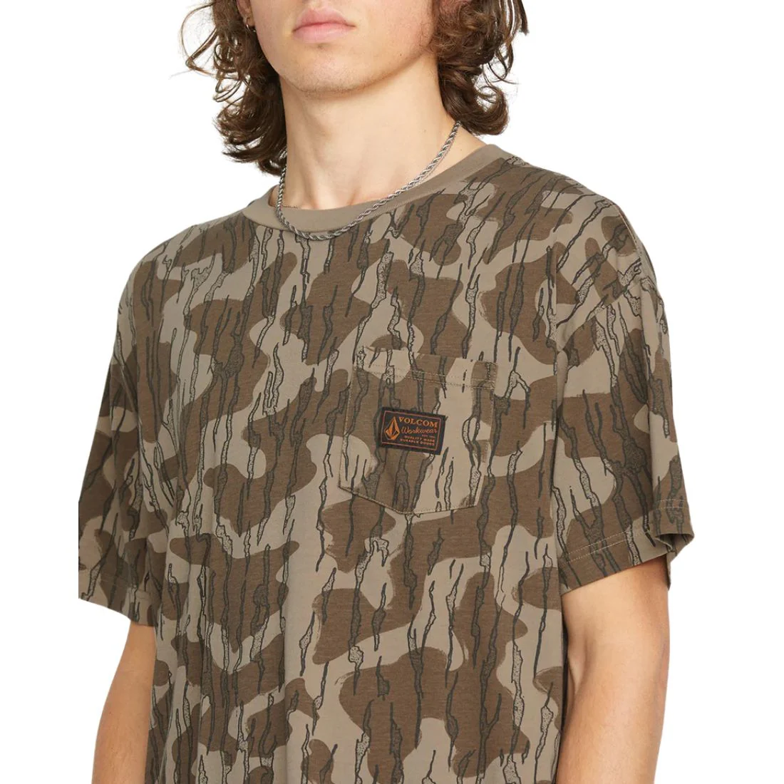 T-shirt à manches courtes Volcognito pour homme Volcom A4312505 - Image 4