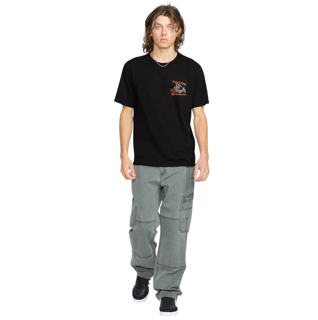T-shirt à manches courtes Volcom Pour Choices pour homme A3512506 - Image 3