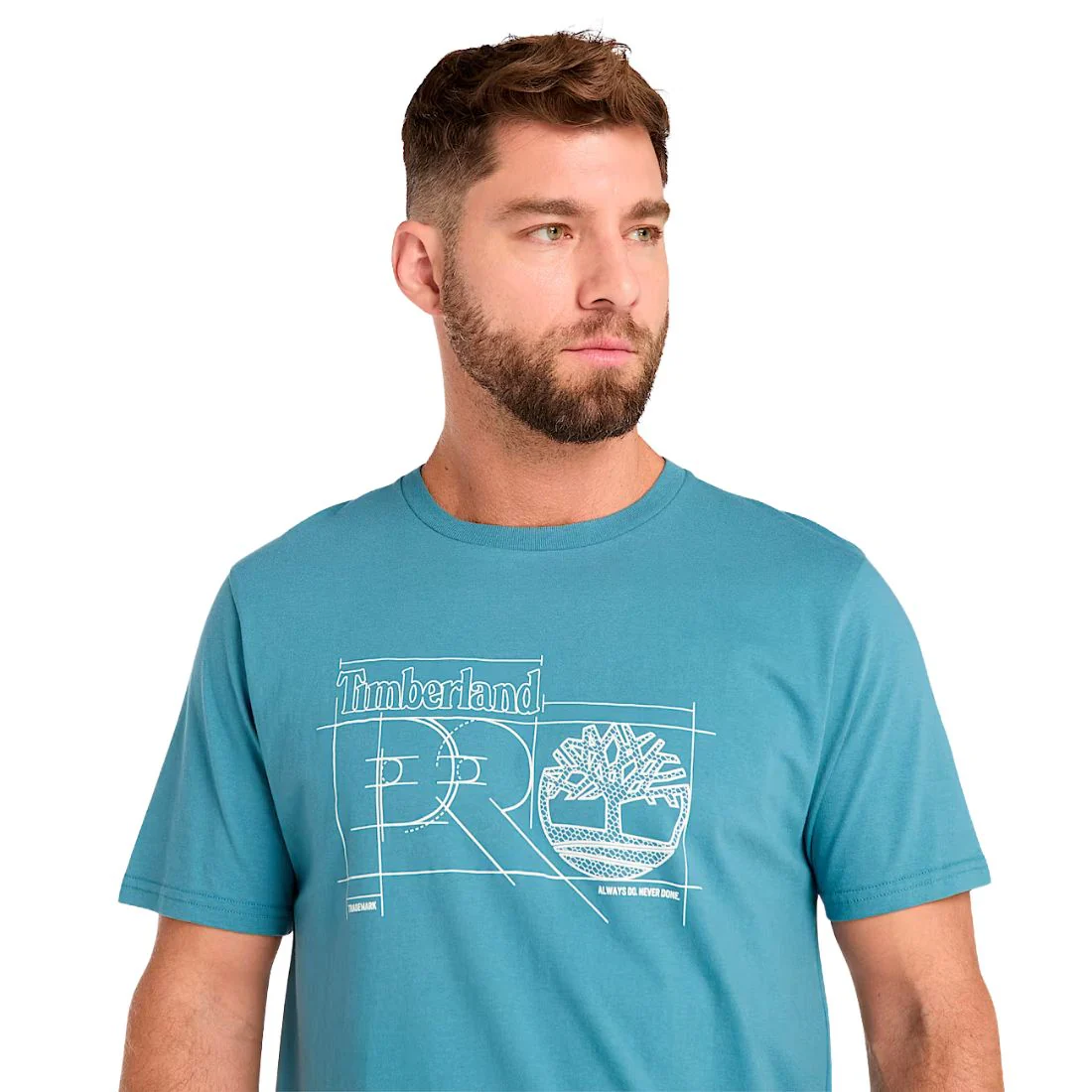 T-shirt de travail à manches courtes Innovation Pro Blueprint Timberland PRO® pour hommes - Bleu - Image 5