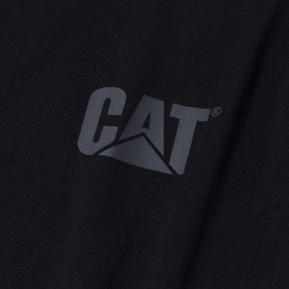 T-shirt de travail à manches longues pour homme CAT Diesel Power 1010042 - Gris/Noir - Image 3