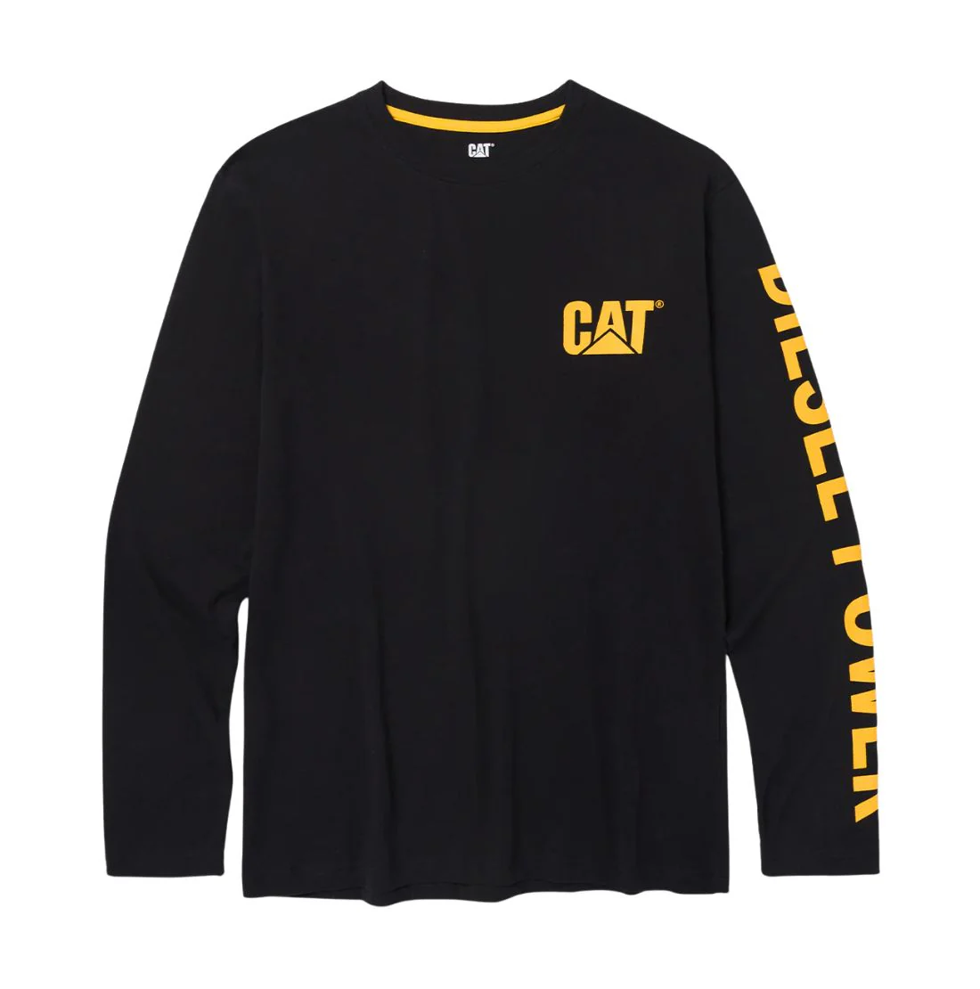 T-shirt de travail à manches longues pour homme CAT Diesel Power 1010042 - Noir - Image 2