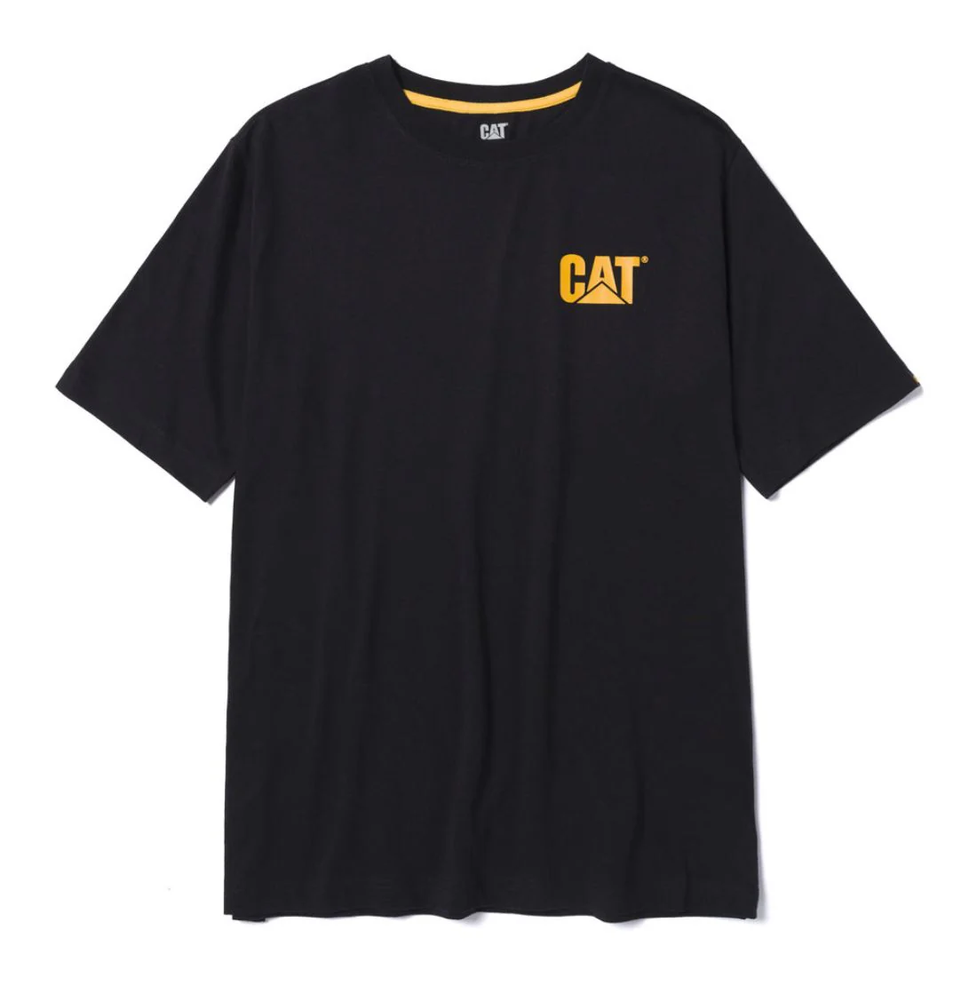 T-shirt graphique à manches courtes pour homme CAT 1010060 - Noir - Image 2