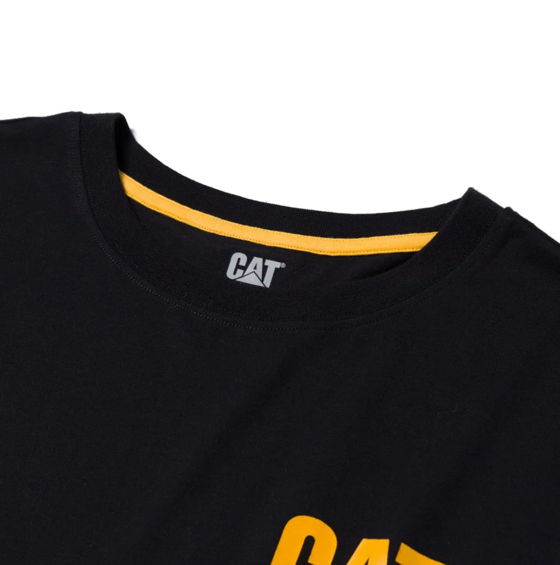 T-shirt graphique à manches courtes pour homme CAT 1010060 - Noir - Image 3