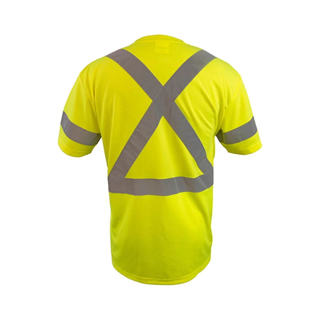 T-shirt réfléchissant haute visibilité à manches courtes Coolworks pour homme TS1103 - Jaune - Image 2