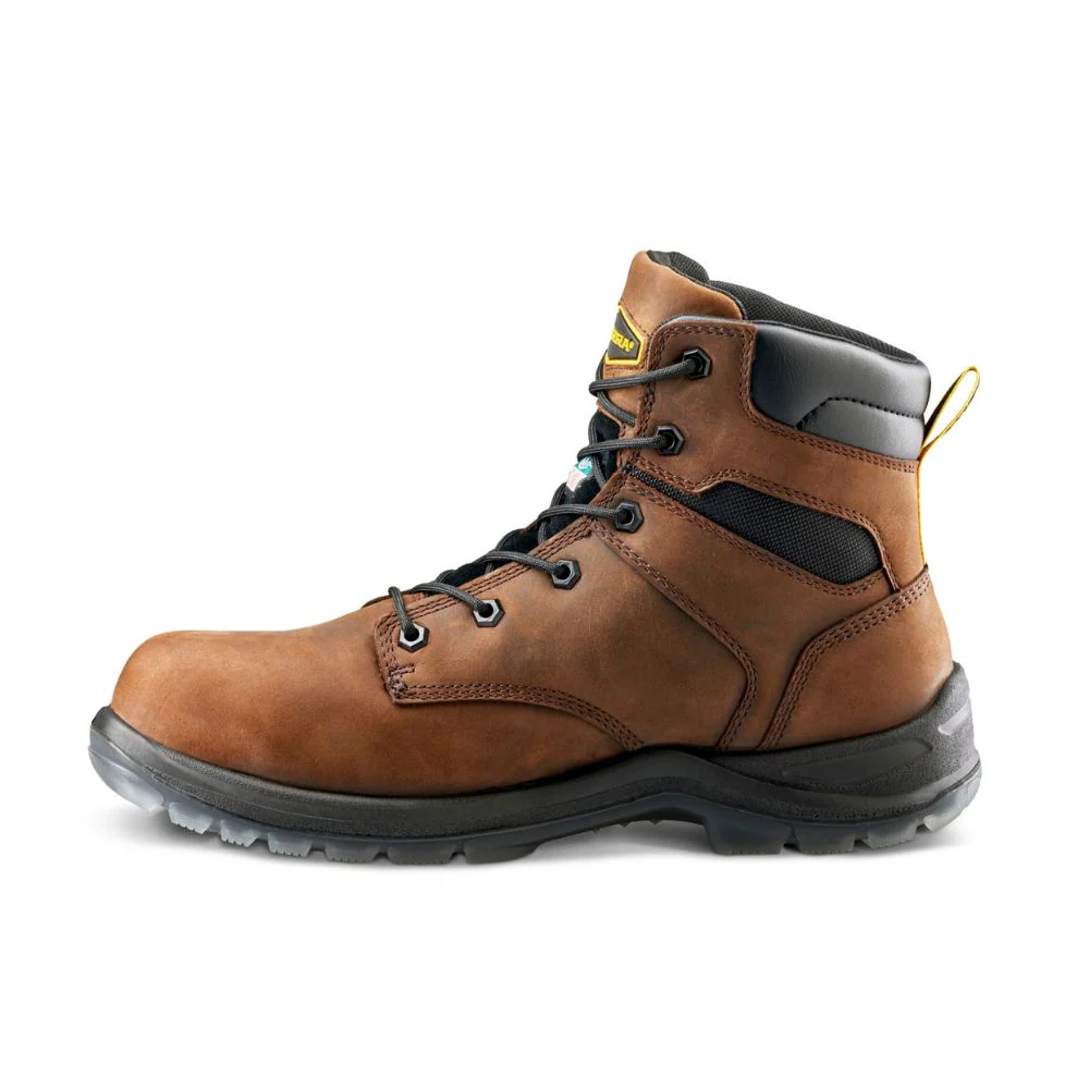Terra Byrne Botte de travail imperméable unisexe de 6 po à embout composite TR0A839BDBX - Brun - Image 4