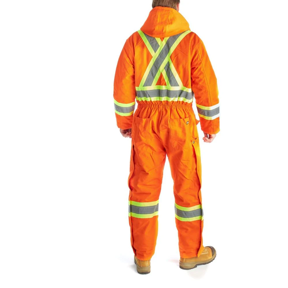 Terra Combinaison isolée haute visibilité pour hommes 116571OR - Orange - Image 3