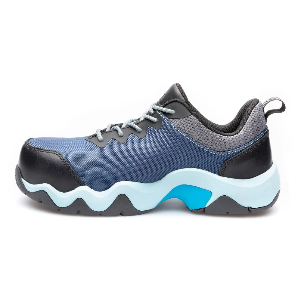 Chaussure de sécurité athlétique EKG Terra pour femmes, à embout composite - Bleu - Image 3