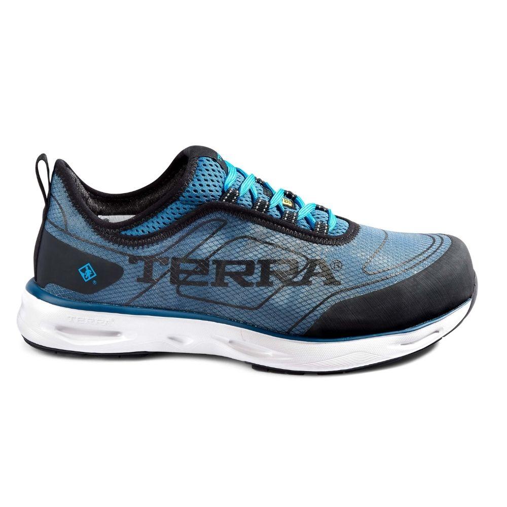 Chaussure de sécurité athlétique Terra Lites SD+ unisexe à embout composite TR0A4NS2IE0- Bleu / Noir - Image 3