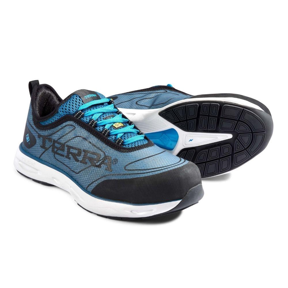 Chaussure de sécurité athlétique Terra Lites SD+ unisexe à embout composite TR0A4NS2IE0- Bleu / Noir - Image 5