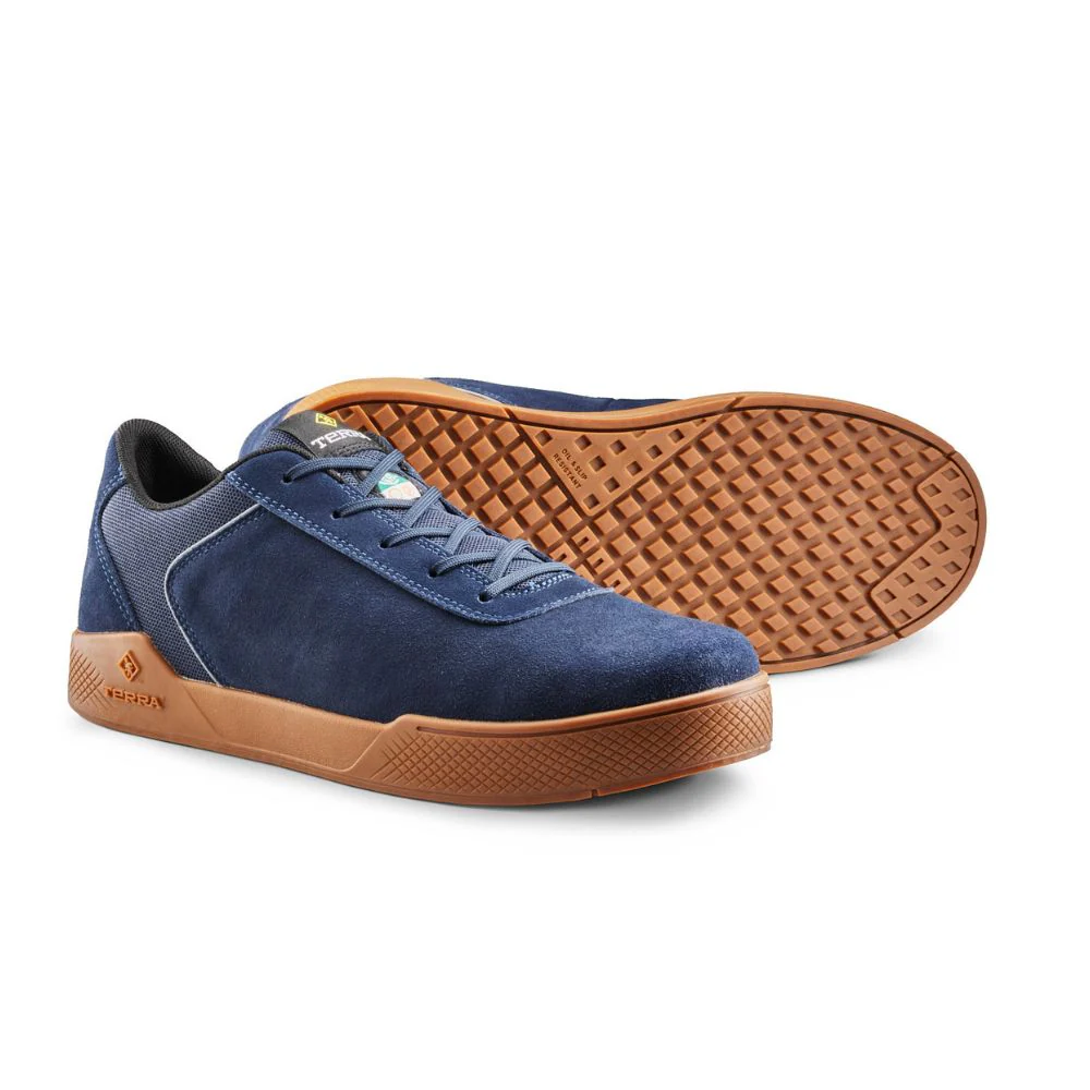 Chaussures de sécurité pour patins athlétiques Terra Mullen pour hommes, à cap de aluminium TR0A838YNVX - Marine - Image 8