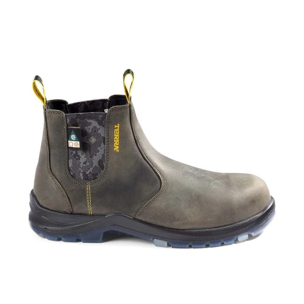 Botte de travail à enfiler Terra Murphy unisexe 6po à cap de composite TR0A4NRFGYX - Gris - Image 3
