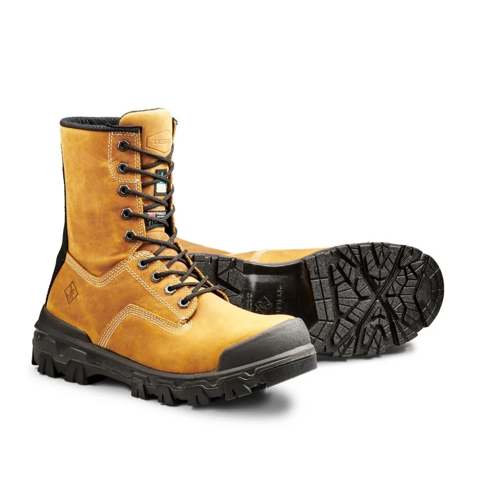 Botte de sécurité Sentry 2020 Terra TR0A4NQ9FWE pour hommes de 20cm, à cap de composite avec embout de protection - Brun - Image 9