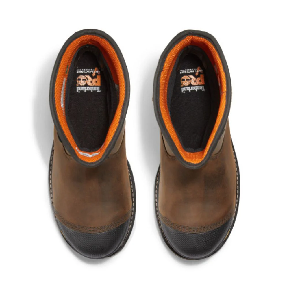 Botte de sécurité en caoutchouc imperméables Timberland PRO Boondock à enfiler pour hommes à cap de composite TB0A4499214 - Brun - Image 5