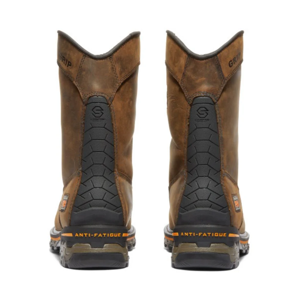 Botte de sécurité en caoutchouc imperméables Timberland PRO Boondock à enfiler pour hommes à cap de composite TB0A4499214 - Brun - Image 7