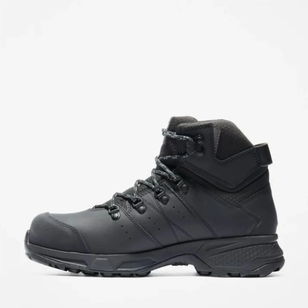 Bottes de travail imperméables Switchback Timberland PRO 6 po pour hommes à embout composite TB0A2CB8001 - Noir - Image 3