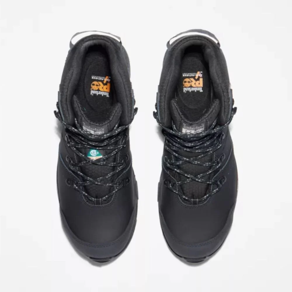 Bottes de travail imperméables Switchback Timberland PRO 6 po pour hommes à embout composite TB0A2CB8001 - Noir - Image 8