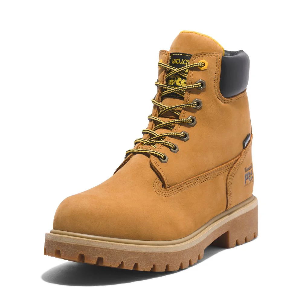 Botte de sécurité imperméable Timberland PRO Direct Attach unisexe 6po à cap de composite avec Vibram TB0A5QJ2231 - Blé - Image 11