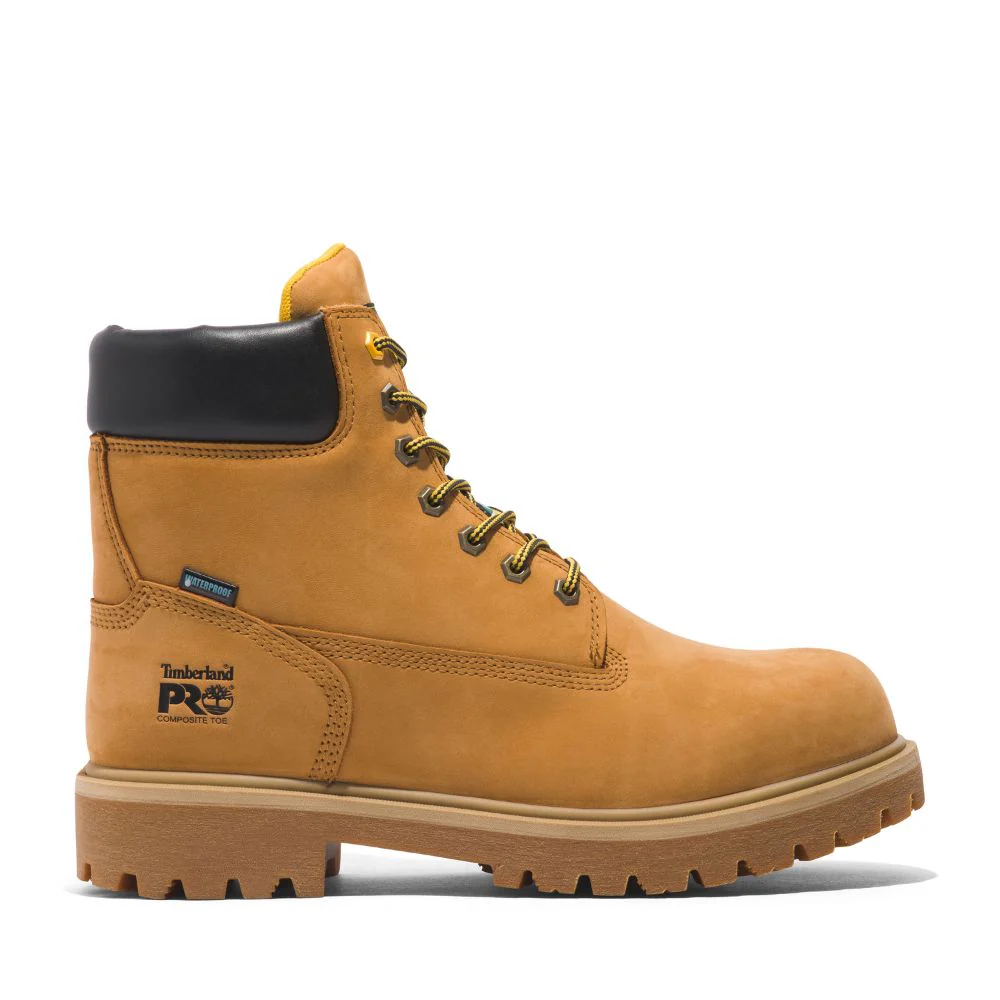 Botte de sécurité imperméable Timberland PRO Direct Attach unisexe 6po à cap de composite avec Vibram TB0A5QJ2231 - Blé - Image 2