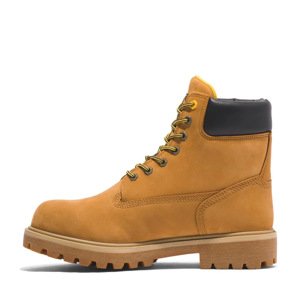 Botte de sécurité imperméable Timberland PRO Direct Attach unisexe 6po à cap de composite avec Vibram TB0A5QJ2231 - Blé - Image 5