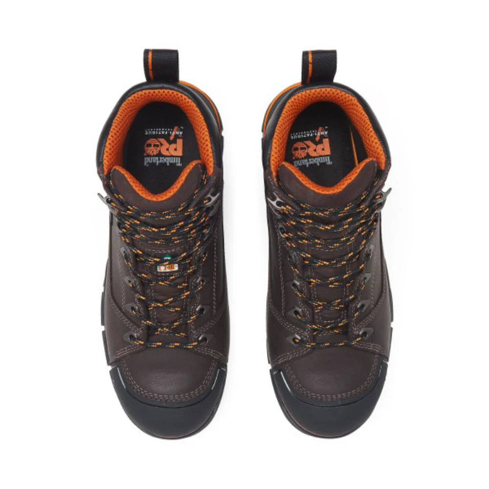 Botte de travail imperméable Timberland PRO Endurance EV pour hommes de 6 po à cap de composite TB0A5X93214 - Brun - Image 6