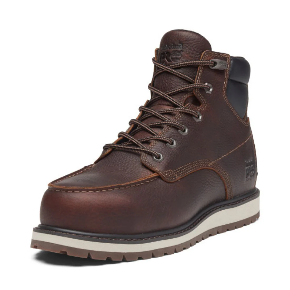 Botte de travail compensée Timberland PRO Irvine 6 po pour homme, a embout d'acier TB0A44XG214 - Brun - Image 9