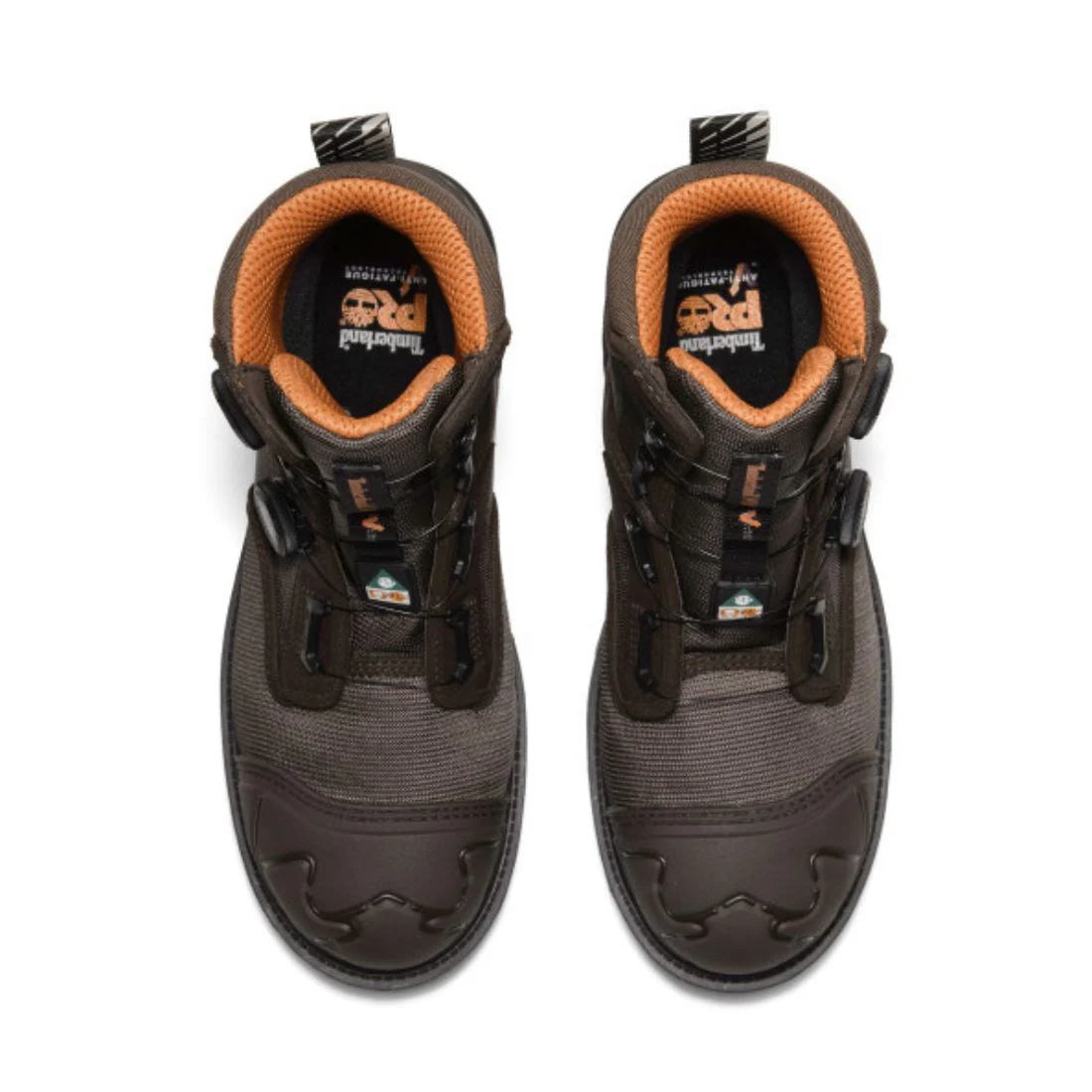 Timberland PRO Magnitude BOA® Bottes de travail imperméables de 8 po à embout composite pour hommes - TB0A66MKELE Brun - Image 10