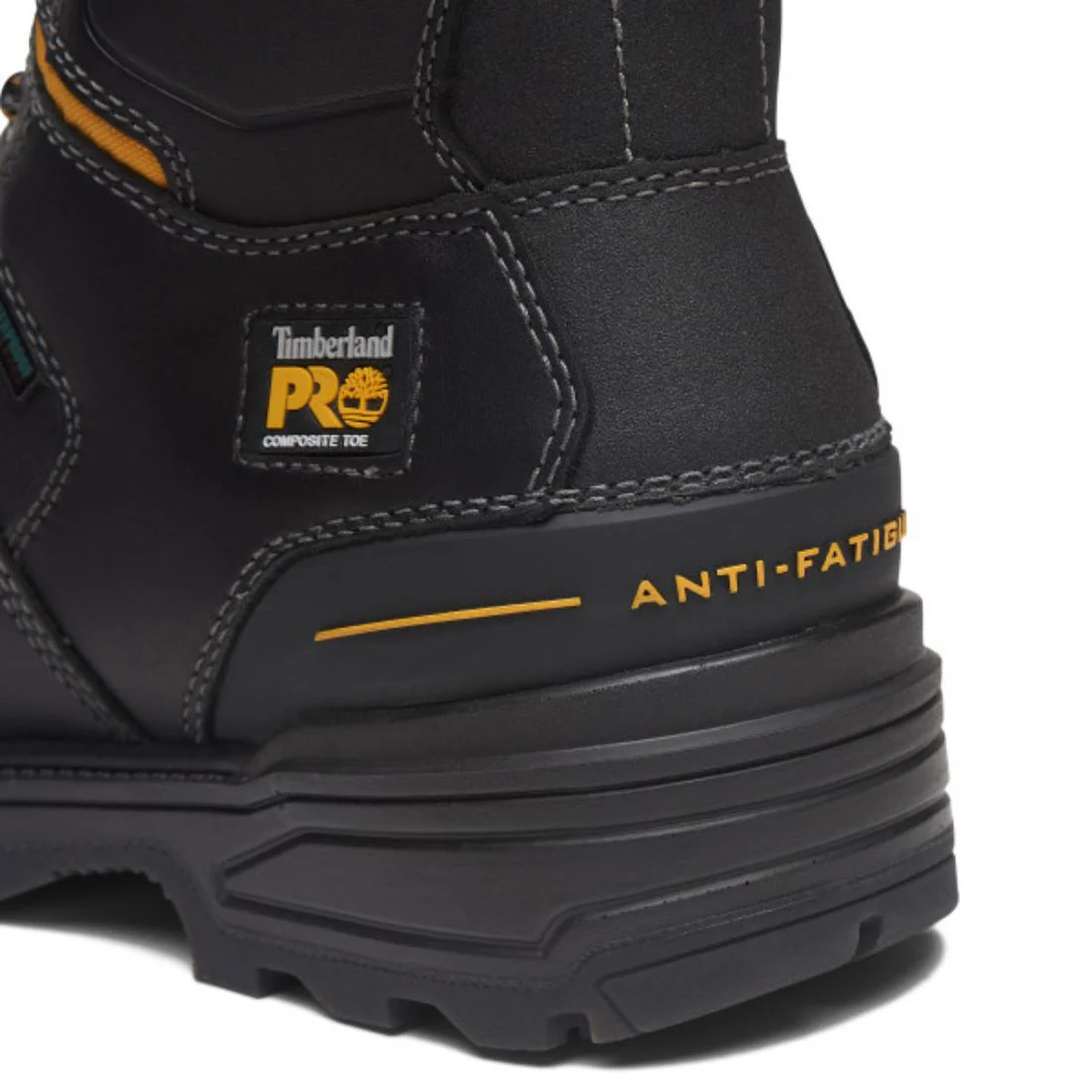 Bottes de travail imperméables Magnitude Timberland PRO de 8 po pour hommes à cap de composite TB0A5M5X001 - Noir - Image 8