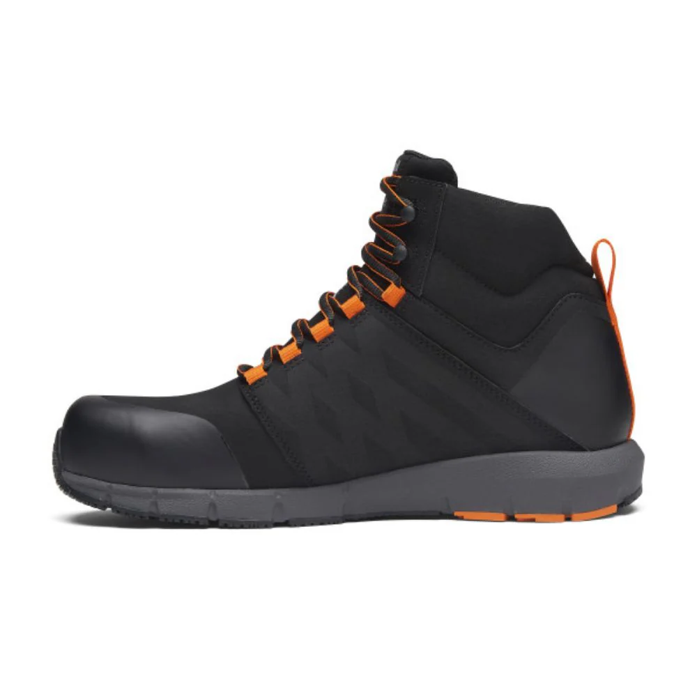 Chaussure de travail athlétique MID Timberland PRO Radius Raptek pour hommes à cap de compositeTB0A6167001 - Noir - Image 2