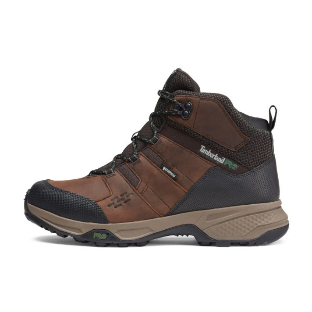 Botte de travail imperméable Switchback LT Timberland PRO de 6 po pour hommes à embout en acier TB0A61T7214 - Brun - Image 8