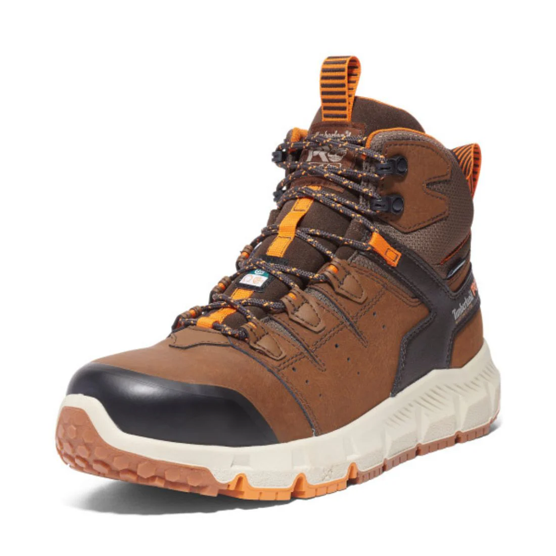 Botte de travail imperméable Tempe Timberland PRO de 6 po pour hommes à bout en alliage TB0A63XBEPB - Brun - Image 4