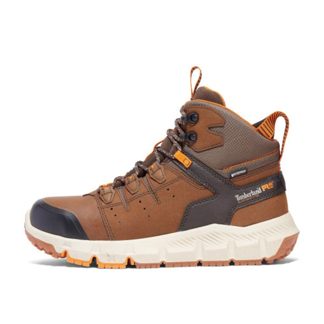 Botte de travail imperméable Tempe Timberland PRO de 6 po pour hommes à bout en alliage TB0A63XBEPB - Brun - Image 5