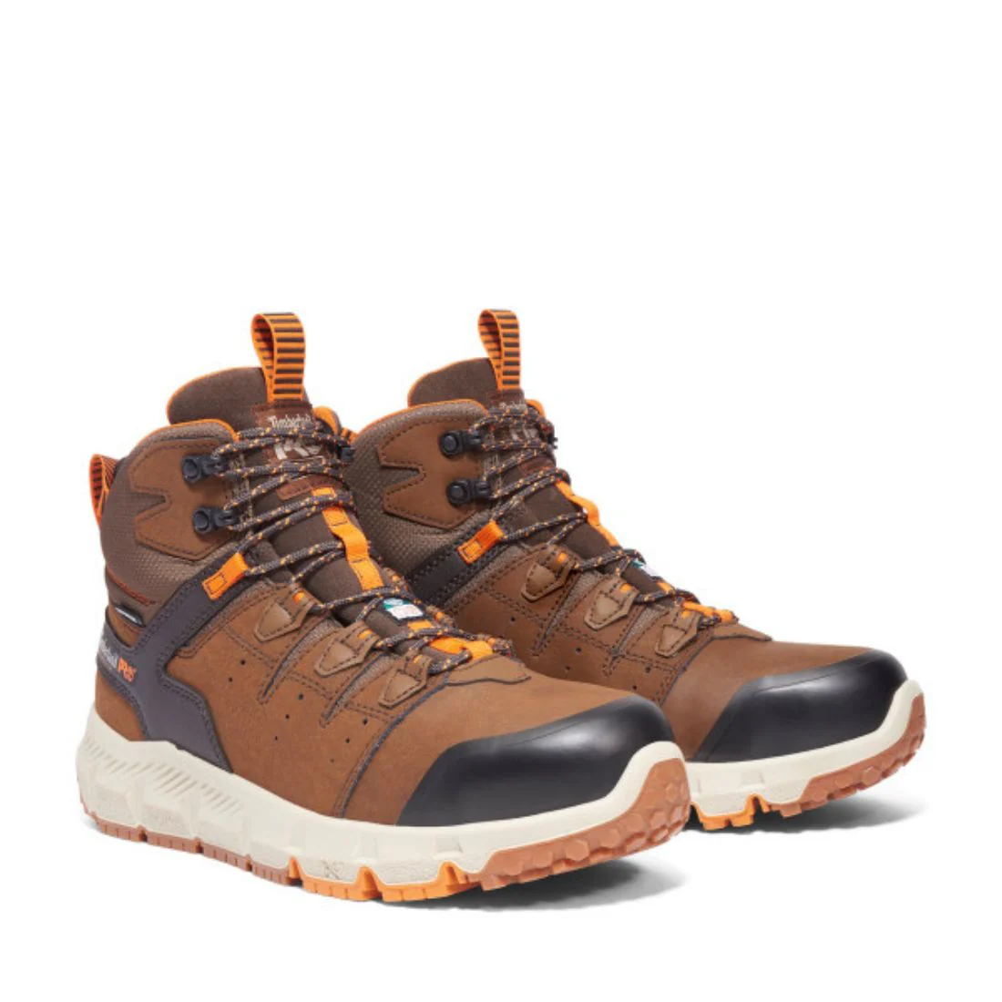 Botte de travail imperméable Tempe Timberland PRO de 6 po pour hommes à bout en alliage TB0A63XBEPB - Brun - Image 7