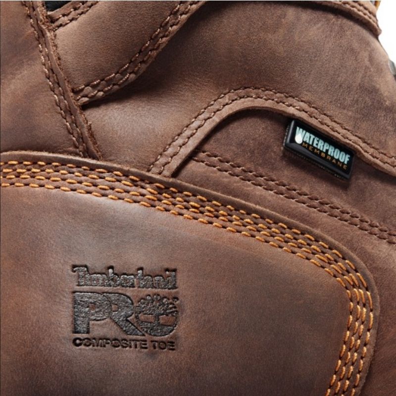 Botte de sécurité Endurance HD Timberland PRO A1RW2 de 20 cm pour hommes, à cap de composite - Image 4