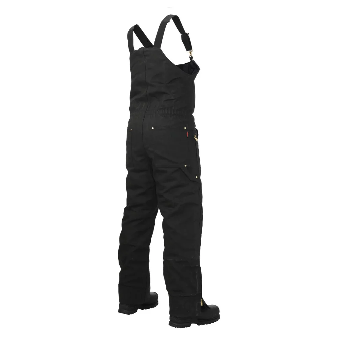 Tough Duck Salopette isolée en canard pour hommes WB03 - Noir - Image 2