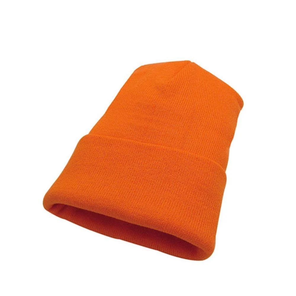 Tuque d'hiver en tricot acrylique AC1010 - Marine - Image 2