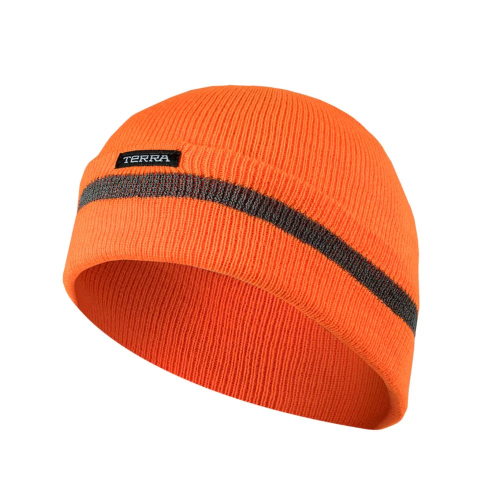 Tuque haute visibilité Terra - Jaune - Image 2