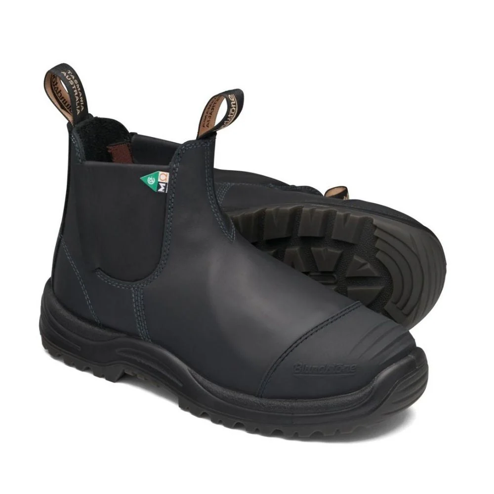 Botte de travail et de sécurité Metguard enfiler Blundstone 165 unisexe à cap d'acier avec bout en caoutchouc - Image 4