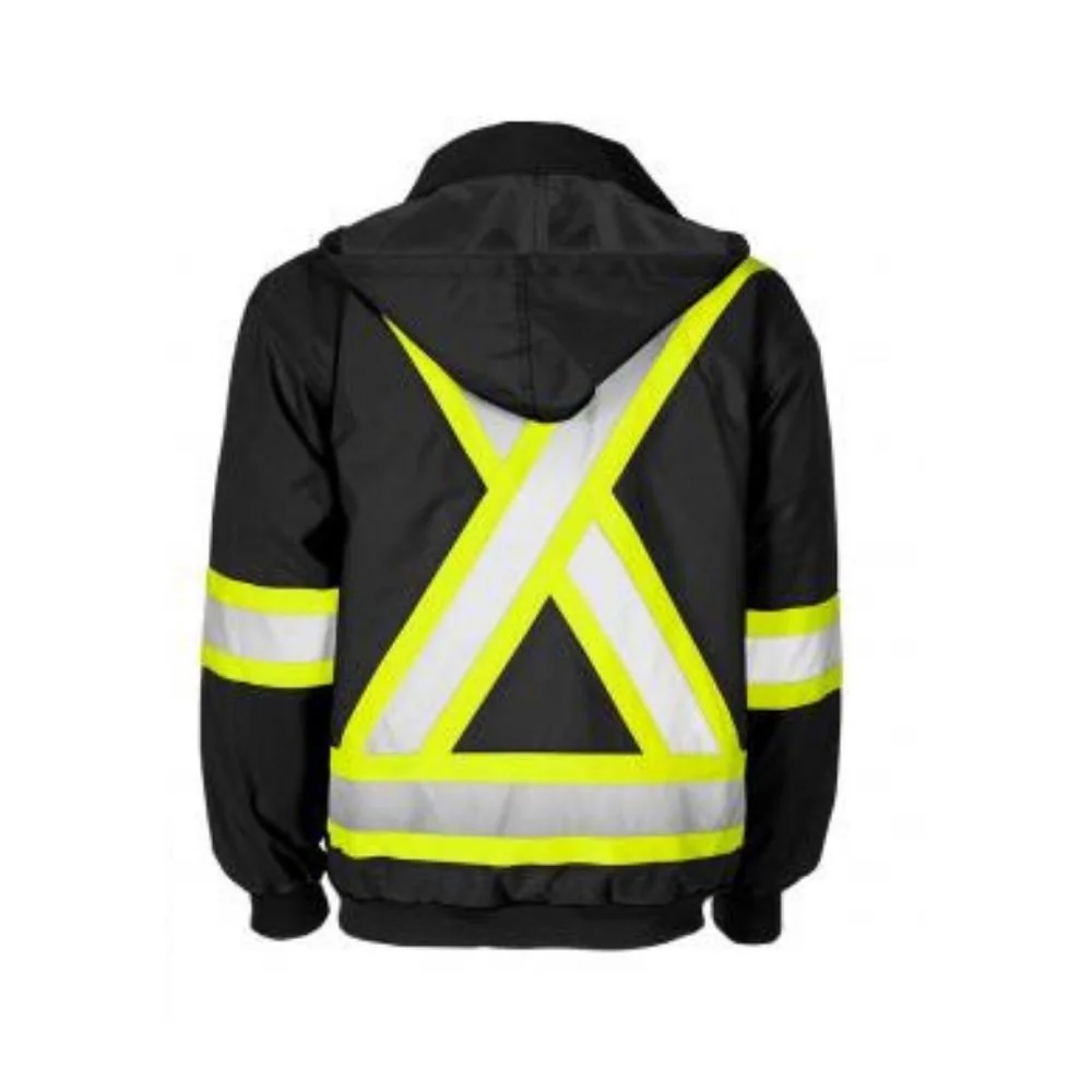 Veste de travail hiver haute visibilité  - Système 6 en 1 Noir - 116562 - Image 2