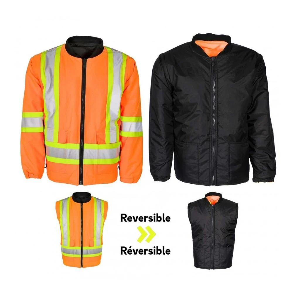 Veste de Haute Visibilité - Système 6 en 1 Orange - 116562 - Image 3